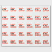 Rassismus ist die Pandemie Geschenkpapier (Flach)