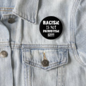 Rassismus ist kein Patriotismus Button (Beispiel)