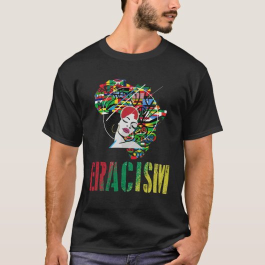 Rassismus-Protest Spitze T-Shirt (Vorderseite)