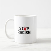 Rassismus stoppen kaffeetasse (Links)