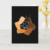 Rassismusbekämpfung: Gleichheit Karte (Gelbe Blume)