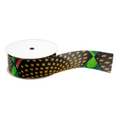 Rasta African Print Ripsband (Spule)