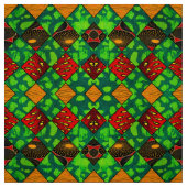 Rasta African Print Stoff (Muster)