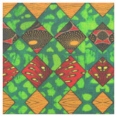 Rasta African Print Stoff (Nahaufnahme)