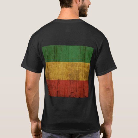 Rasta Always Irie T-Shirt (Rückseite)