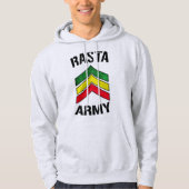 Rasta Armee Hoodie (Vorderseite)