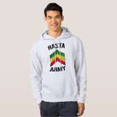 Rasta Armee Hoodie (Vorne ganz)
