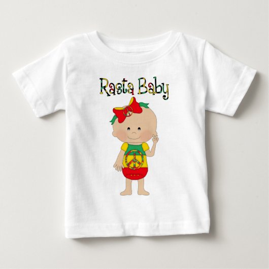 Rasta Baby Baby T-shirt (Vorderseite)