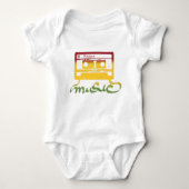 rasta Band-Reggae Baby Strampler (Vorderseite)