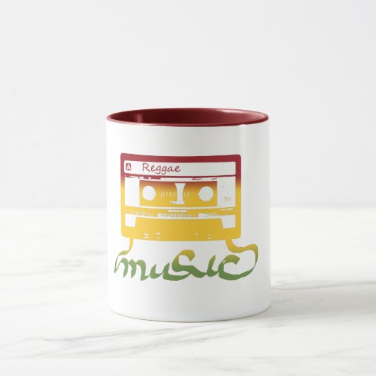 rasta Band-Reggae Tasse (Zentrum)