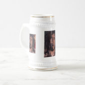 Rasta Bierglas (Vorderseite Links)
