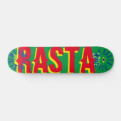 RASTA  BRASILIEN  7 3/4" Skateboard Deck (Horizontal)