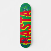 RASTA BRAZIL 7 3/4" Skateboard Deck (Vorne)