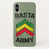 Rasta Case-Mate iPhone Hülle (Rückseite)
