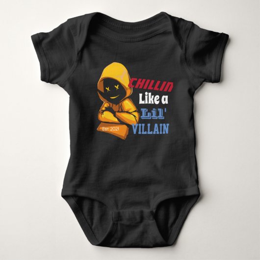 Rasta Chillin 1zy Baby Bodysuit. 2 Baby Strampler (Vorderseite)
