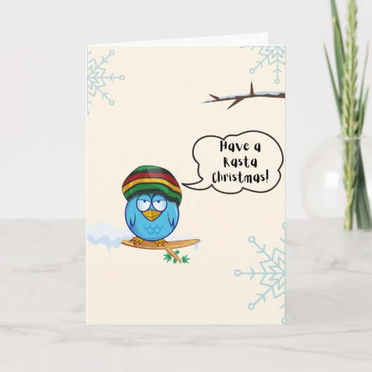 Rasta Christmas Card 007 Karte (Vorderseite)