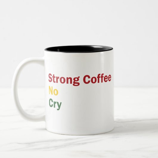 Rasta Coffee Zweifarbige Tasse (Links)
