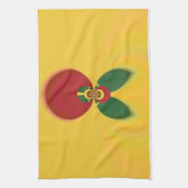 Rasta Colors Abstrakte Kunstdrucke Handtuch (Vertikal)