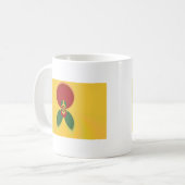 Rasta Colors Abstrakte Kunstdrucke Kaffeetasse (Vorderseite Links)