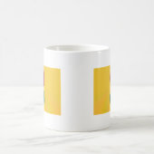 Rasta Colors Abstrakte Kunstdrucke Kaffeetasse (Mittel)