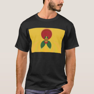 Rasta Colors Abstrakte Kunstdrucke T-Shirt