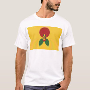 Rasta Colors Abstrakte Kunstdrucke T-Shirt