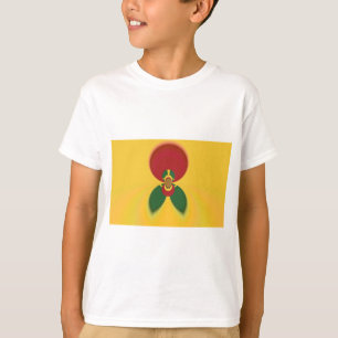 Rasta Colors Abstrakte Kunstdrucke T-Shirt