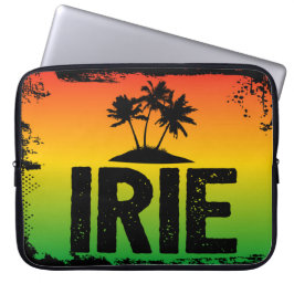 Rasta Colors Jamaican IRIE Tropical Palm Trees Laptopschutzhülle