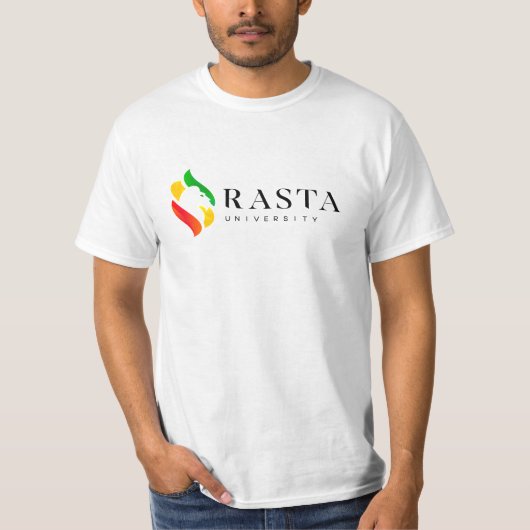 Rasta Colors Reggae T - Shirt (Vorderseite)