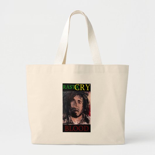 RASTA CRY BLOOD JUMBO STOFFBEUTEL (Vorne)