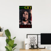 RASTA CRY BLOOD POSTER (Heimbüro)
