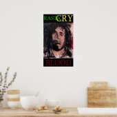 RASTA CRY BLOOD POSTER (Küche)