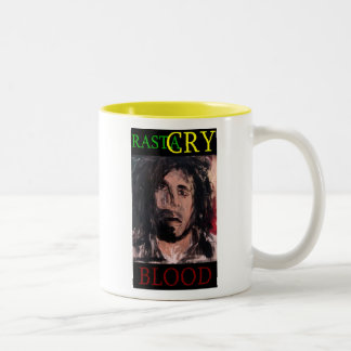 RASTA CRY BLOOD ZWEIFARBIGE TASSE