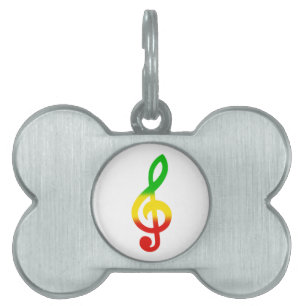 Rasta dreifacher Clef Tiermarke
