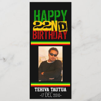 Rasta-Einladung Einladung