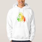 Rasta - Eroberende Löwe von Juda Hoodie (Vorderseite)