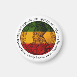 Rasta Eroberer Löwe von Judah Seine Majestät Magne Magnet