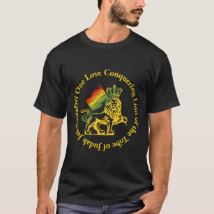 Rasta Eroberung des Löwens T - Shirt