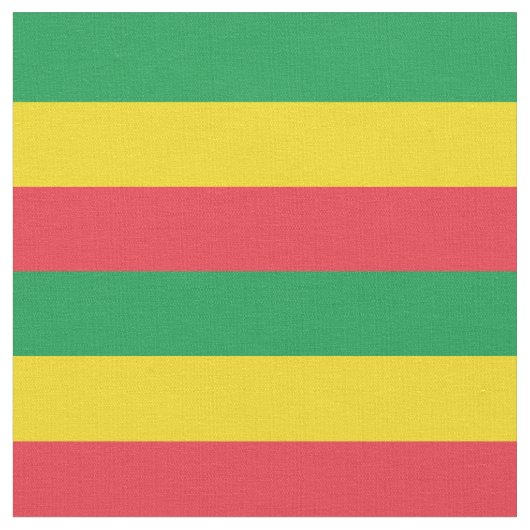 Rasta Ethiopia African Flag Colors Stoff (Nahaufnahme)