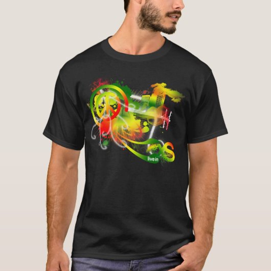 Rasta Explosion T-Shirt (Vorderseite)