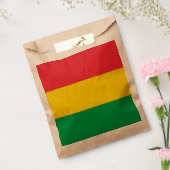 Rasta Farbe Gelb rote Streifen Flag Muster Geschenktütchen (Versiegelt)