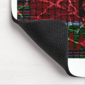Rasta-Farben Mousepad (Ecke)