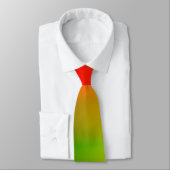 Rasta Farbspritzer Krawatte (Gebunden)