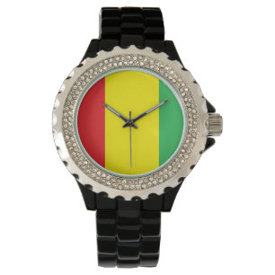 Rasta färbt Armbanduhr