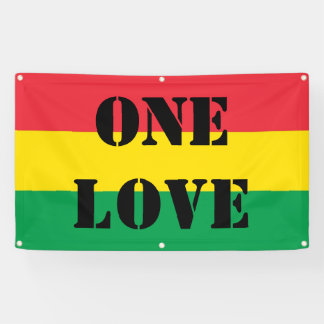 Rasta färbt grünes gelbes rotes banner