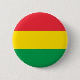 Rasta färbt grünes gelbes rotes button