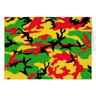 Rasta färbte Tarnung