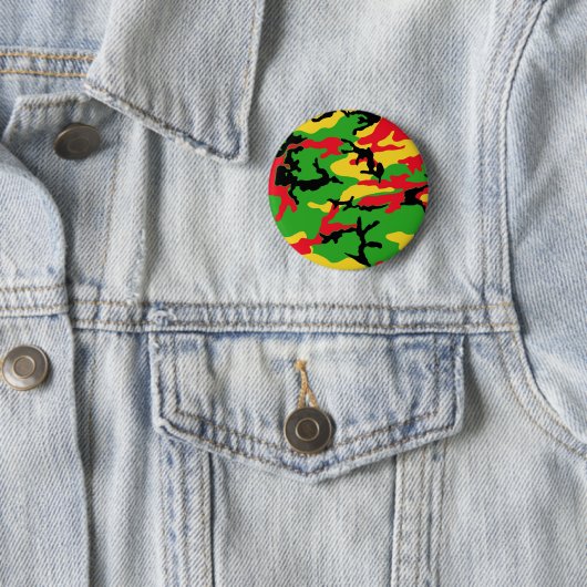 Rasta färbte Tarnung Button (Beispiel)