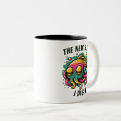 Rasta Fisch "New stile I dig it" Tasse (VorderseiteRechts)
