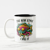 Rasta Fisch "New stile I dig it" Tasse (Links)